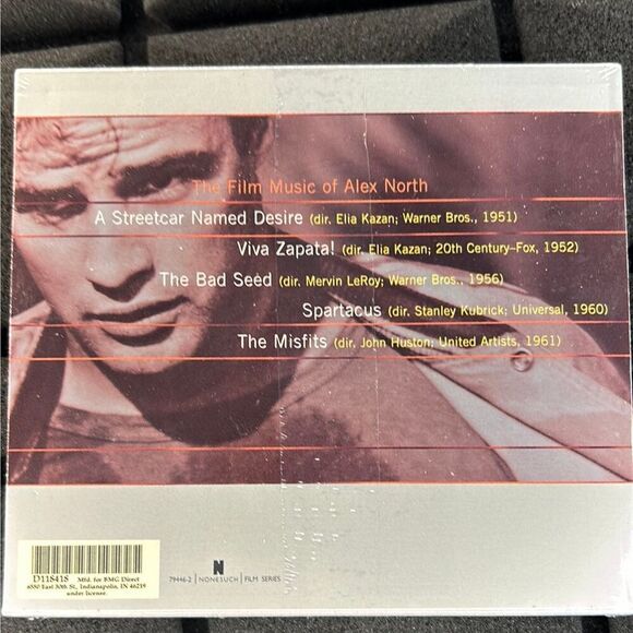 ALEX NORTH The Bad Seed/Misfits/Viva Zapata/Streetcar Desire/Spartacus sealed. - Picture 2 of 2